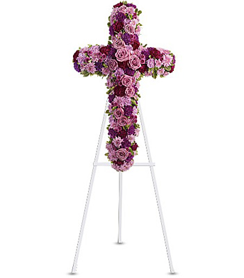 Deepest Faith Cross from Bakanas Florist & Gifts, flower shop in Marlton, NJ